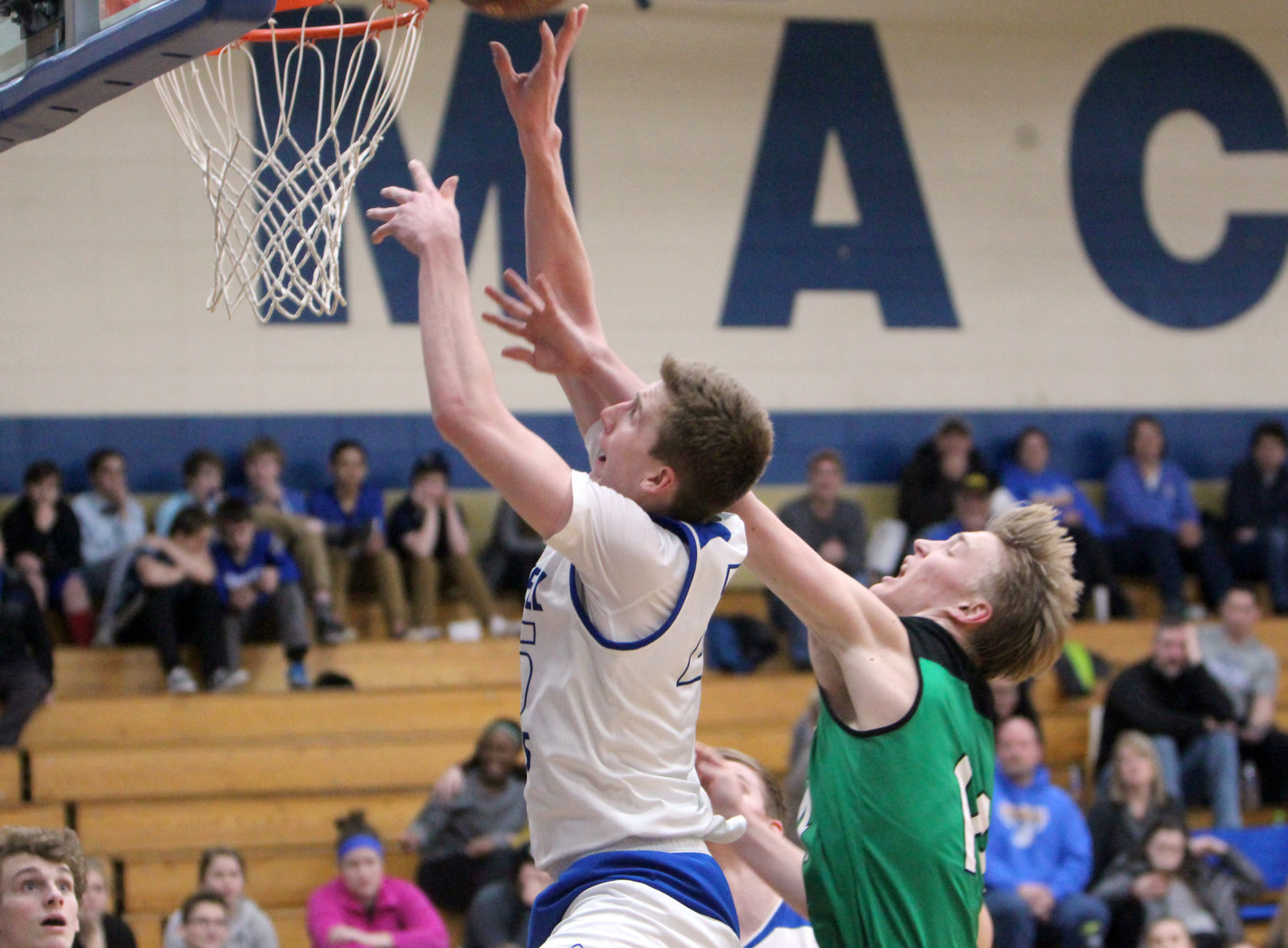Eau Claire Regis at McDonell boys basketball 2-13-19